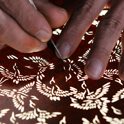 西村友禅彫刻店 Gallery