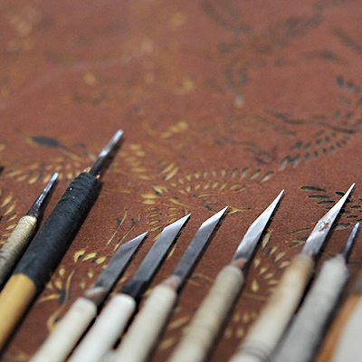 西村友禅彫刻店 Gallery